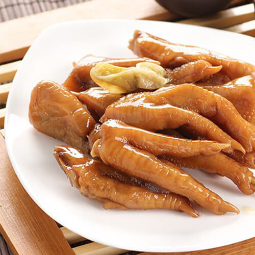 美味的香干卤鸡爪