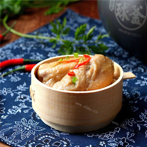 美味的腐乳豆豉蒸鸡翅