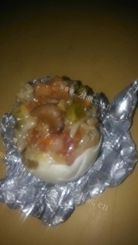 独特的糯米咸蛋做法图解4)