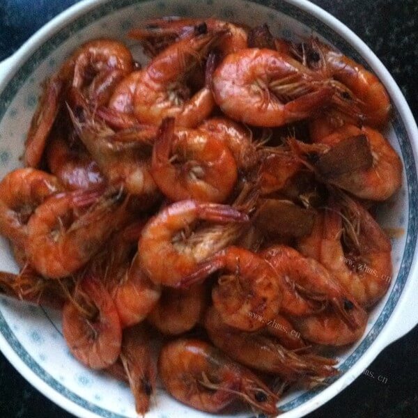 美味红烧鲜虾