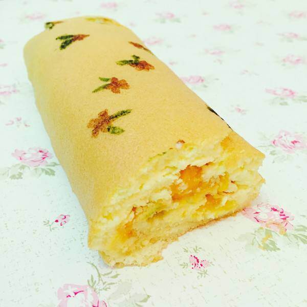 美味的手绘碎花蛋
