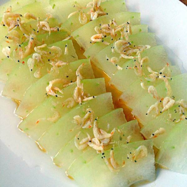 虾皮蒸冬瓜