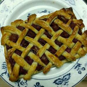 美味椰奶紫薯派