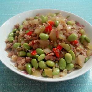 我喜欢三鲜毛豆子