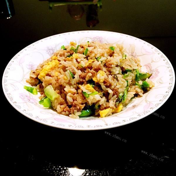 美味肉沫炒饭