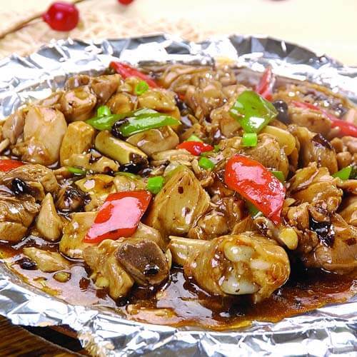 香喷喷的电饭煲豆豉鸡 