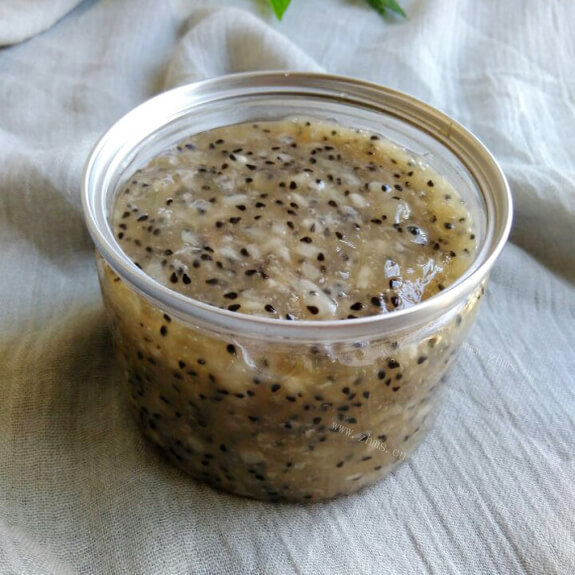 营养的火龙果酱