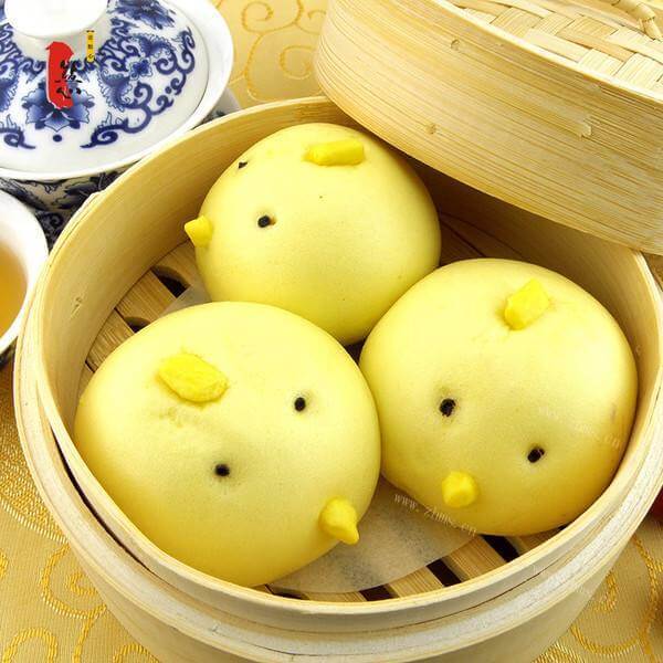 可爱的豆沙小包子