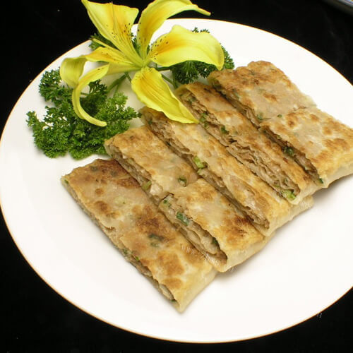 美味的茴香千层肉饼