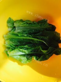 好喝的青菜瘦肉疙瘩粥做法图解1)