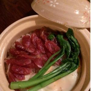 我喜欢吃广是腊肠煲仔饭
