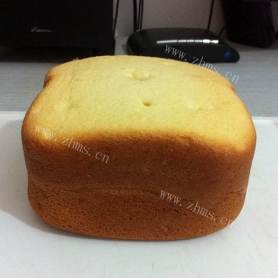 健康的面包机蛋糕