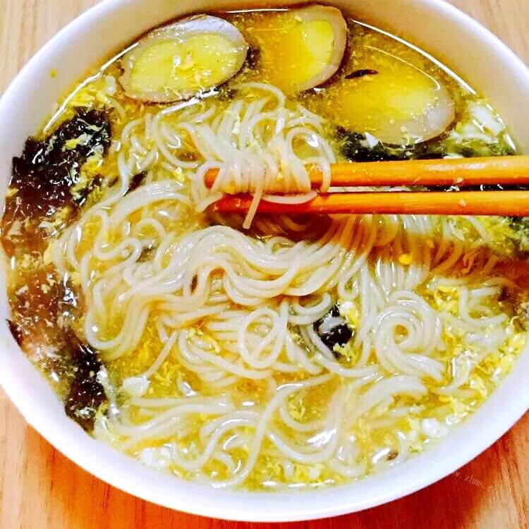 自制紫菜面条
