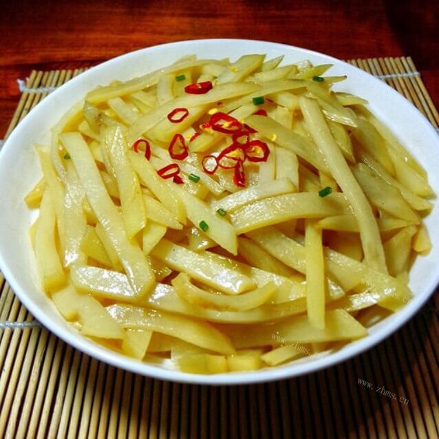 家常酸辣土豆肉丝
