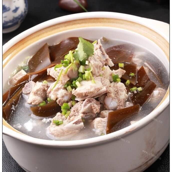 我的黄豆海带炖排骨