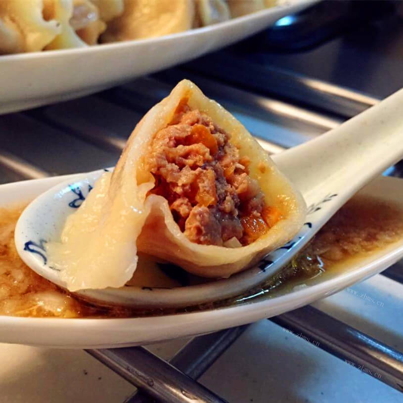 美味牛肉馅大蒸饺