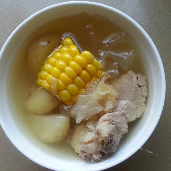 我的银豆排骨汤