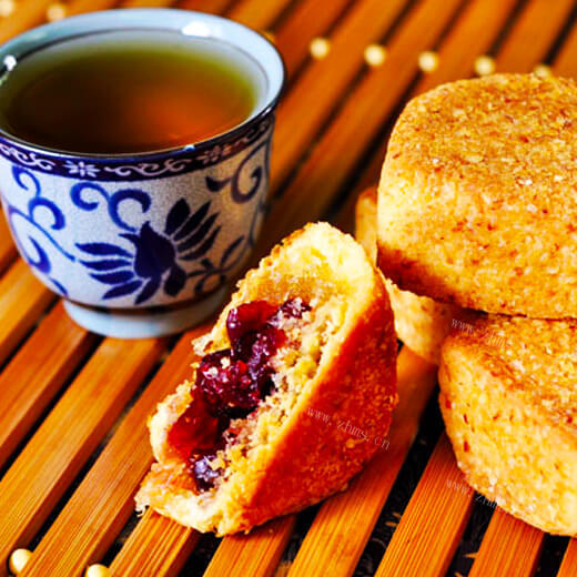 香酥植物油蔓越莓酥
