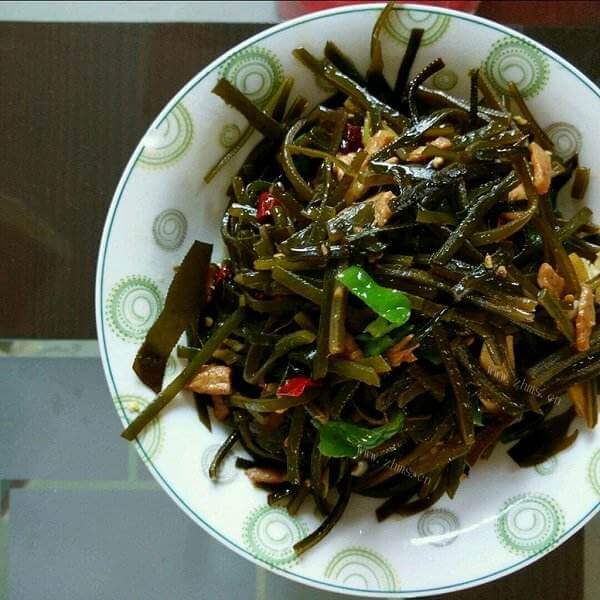 肉丝炒海带丝