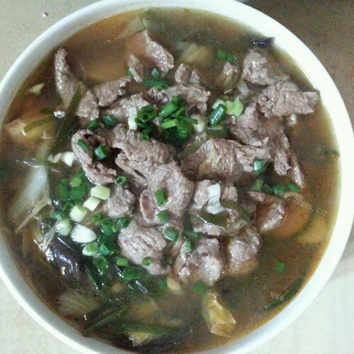 美美厨房之豆芽豆腐煮肉片