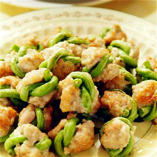 蔬菜烩丸子