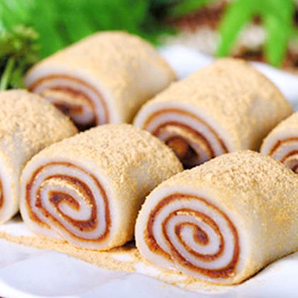 香甜可口美味的麻薯冰激凌