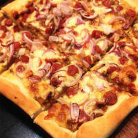 「DIY美食」培根方形披萨