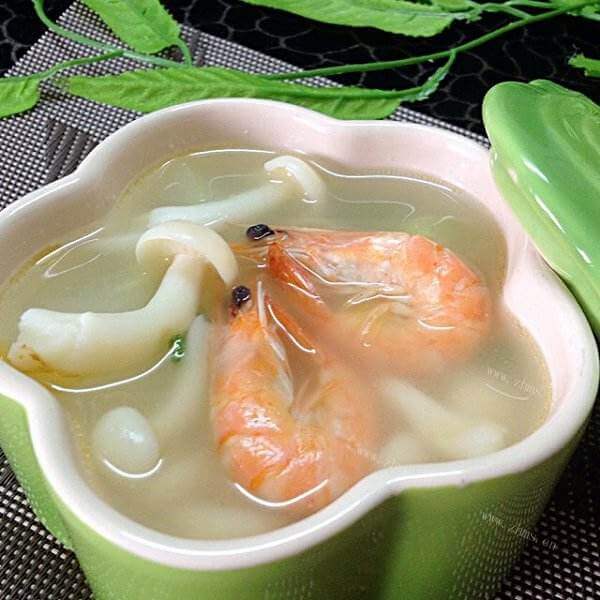 好吃的美味虾骨汤