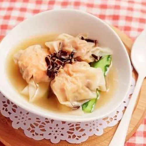 「家有大厨」大葱猪肉馅馄饨