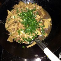 美味的肉片滑炒杏鲍菇做法图解13)