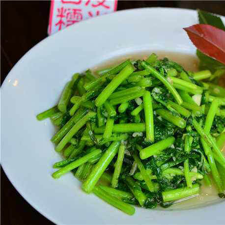 美味营养的蒜蓉皇帝菜