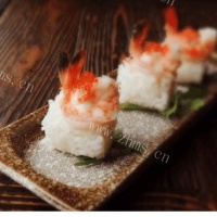 自制鲜虾沙拉寿司的做法图解三