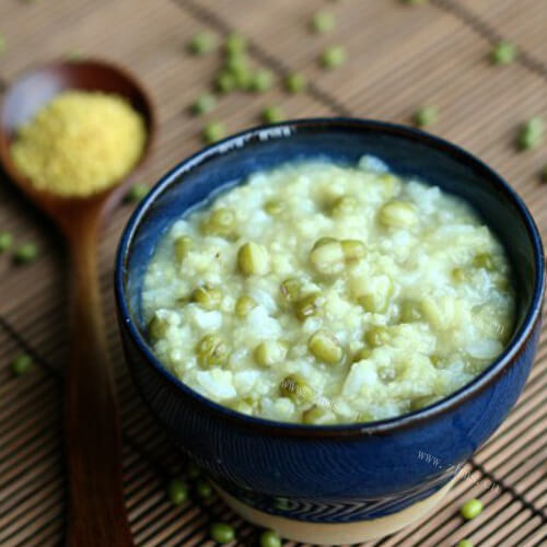 美味绿豆小米粥