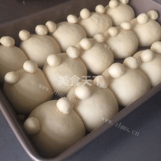 可爱的青蛙王子小面包做法图解8)