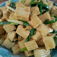 简易版-玉米炒豆腐