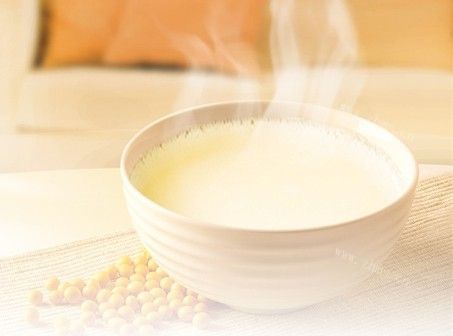 可口的栗子豆浆做法图解4)