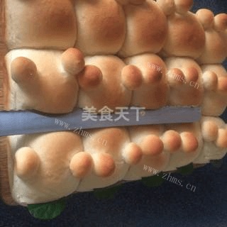 可爱的青蛙王子小面包做法图解10)