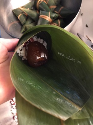 补血甜心蜜枣粽 做法图解7)