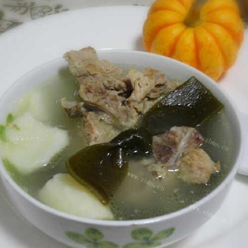 美味海带绿豆排骨汤