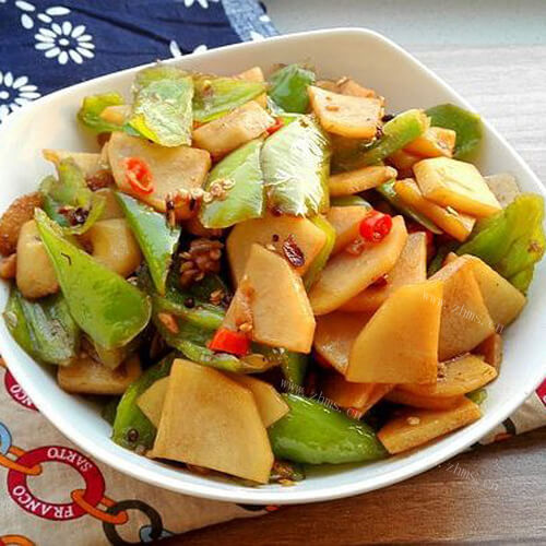 家常炒土豆片