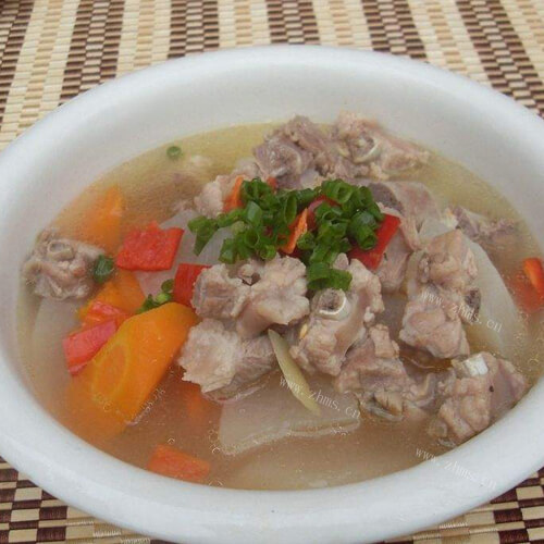 美味的咸肉冬瓜汤