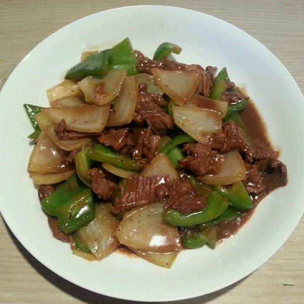 美味的耗油牛肉