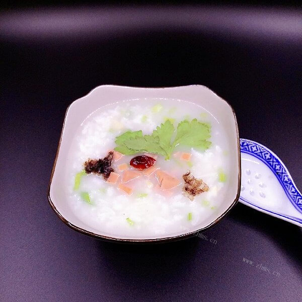 简易干贝粥的做法