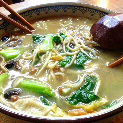 美味的姜汤面
