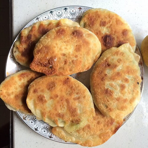 易做的香酥韭菜盒子