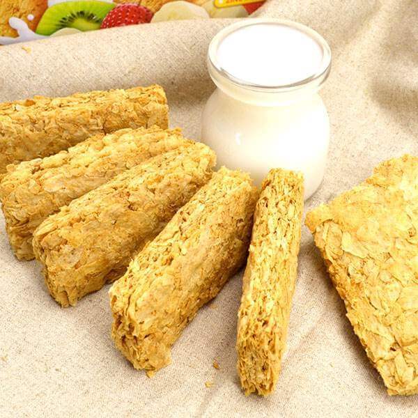 健康的燕麦谷物棒