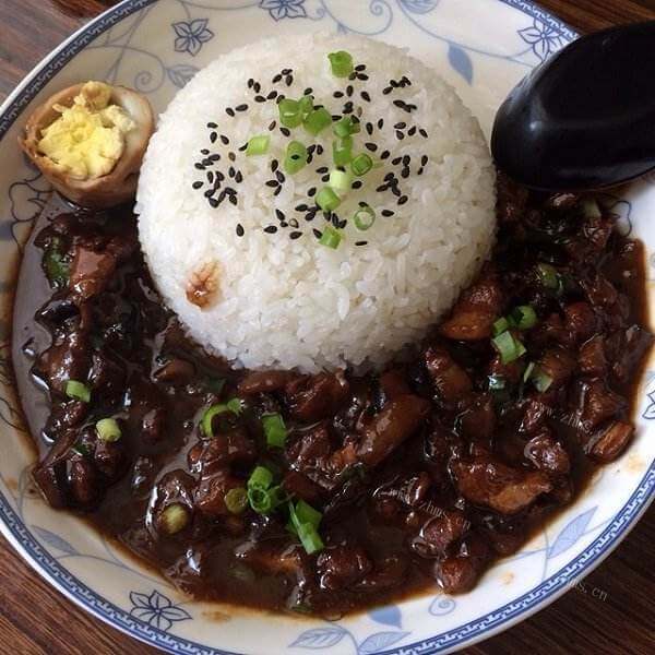 美味的卤肉饭的做法