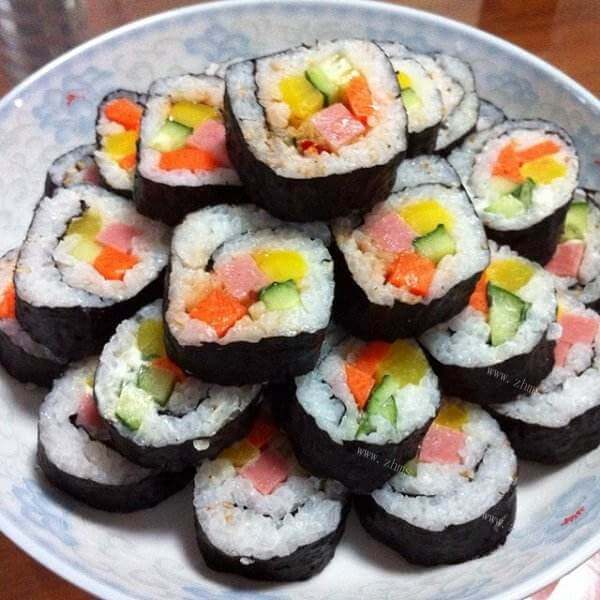 DIY自创紫菜包饭