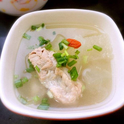 健康冬瓜炖排骨汤