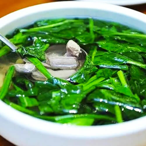好喝的菠菜鸡蛋汤